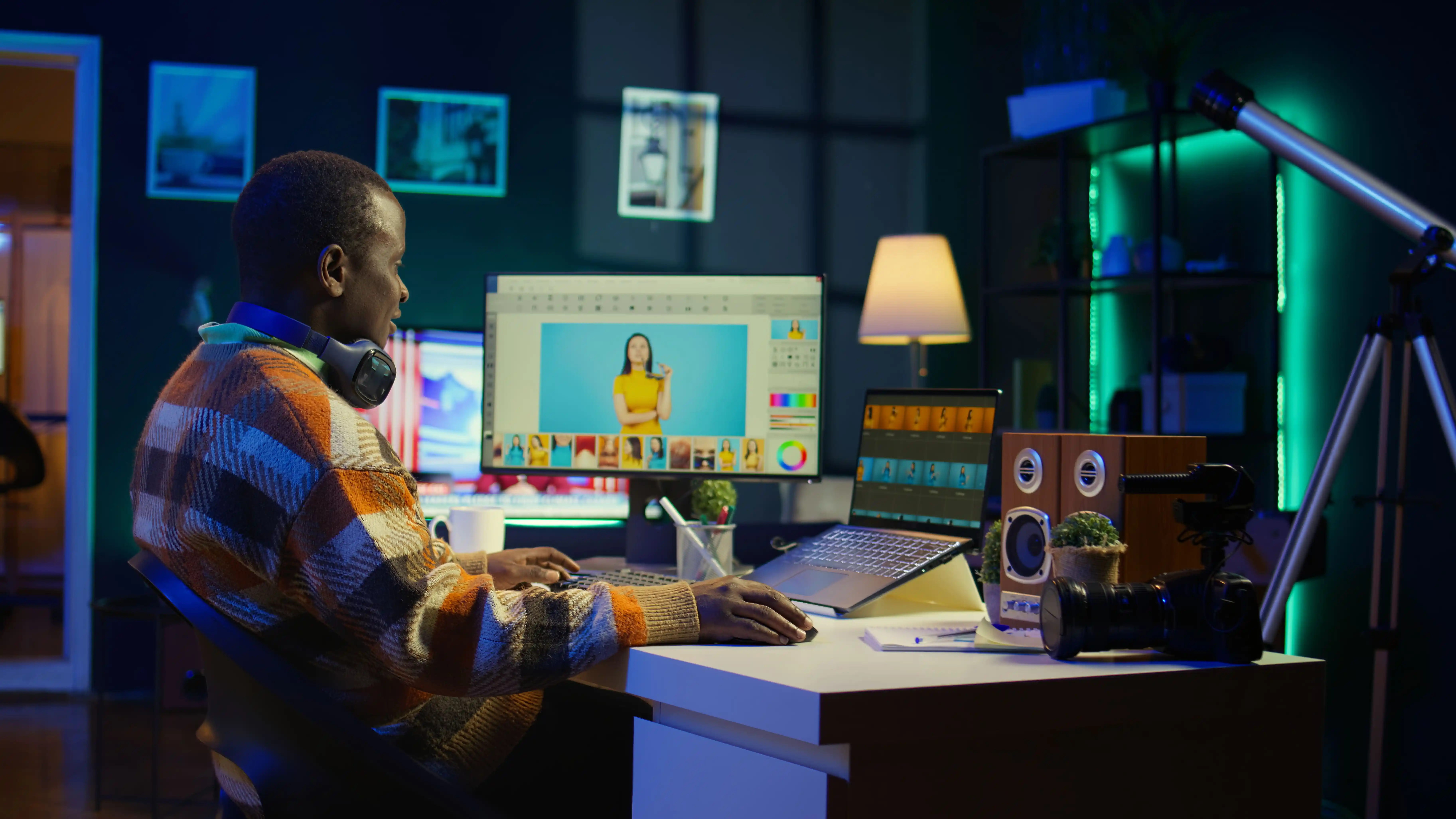 Creative collaboration workspace